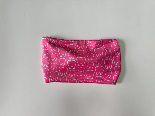 PINK TOOTHY HEADBAND